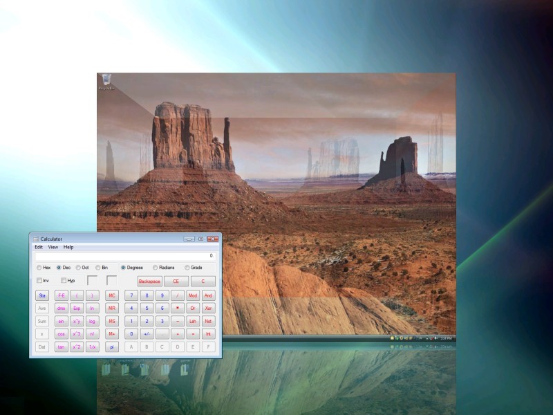 Скриншот 1 программы DeskSpace