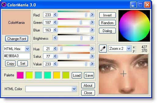 Скриншот 2 программы ColorMania