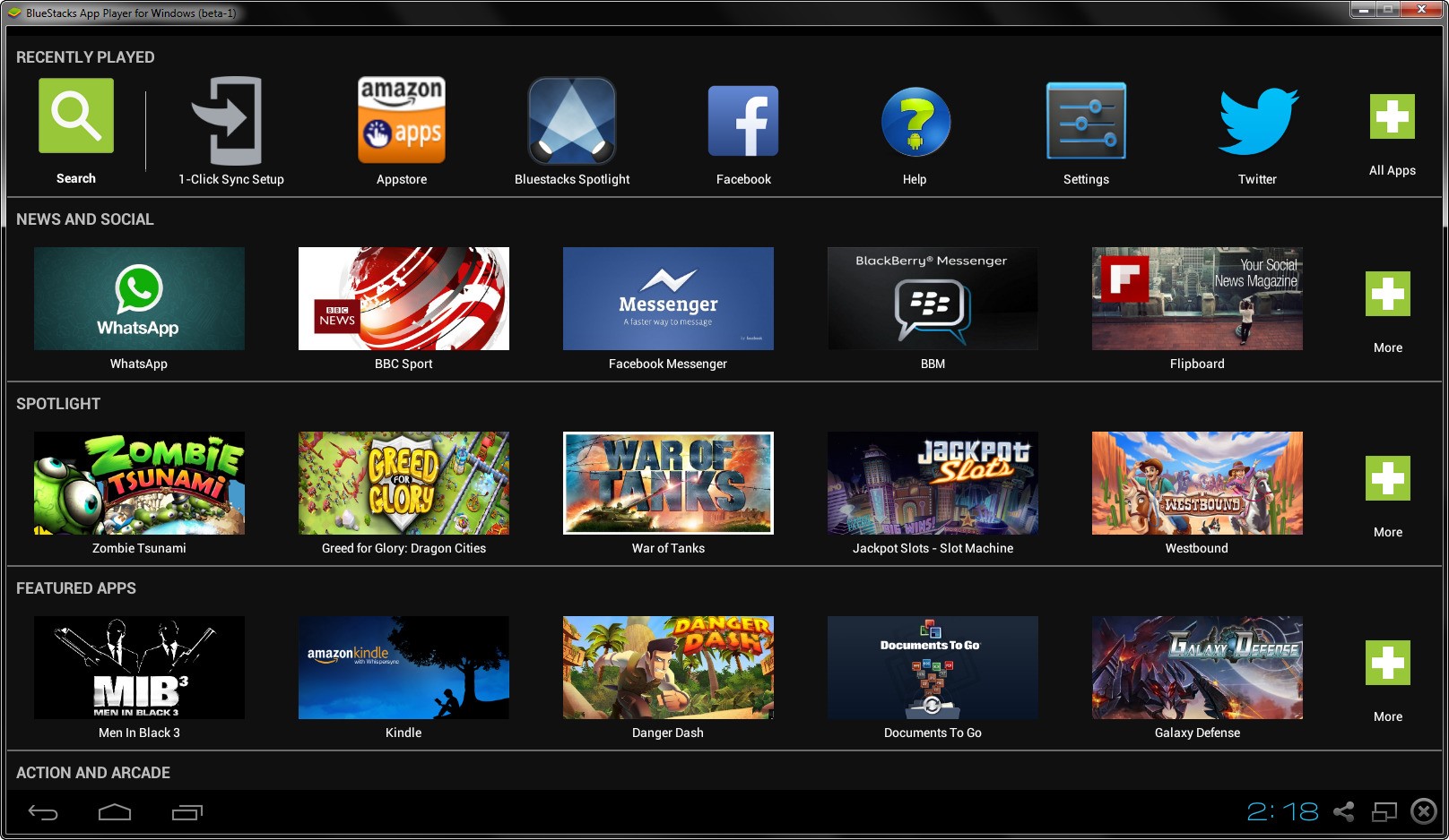 Скриншот 5 программы BlueStacks