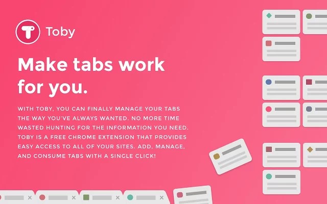 Скриншот 4 программы Toby the Tab Manager