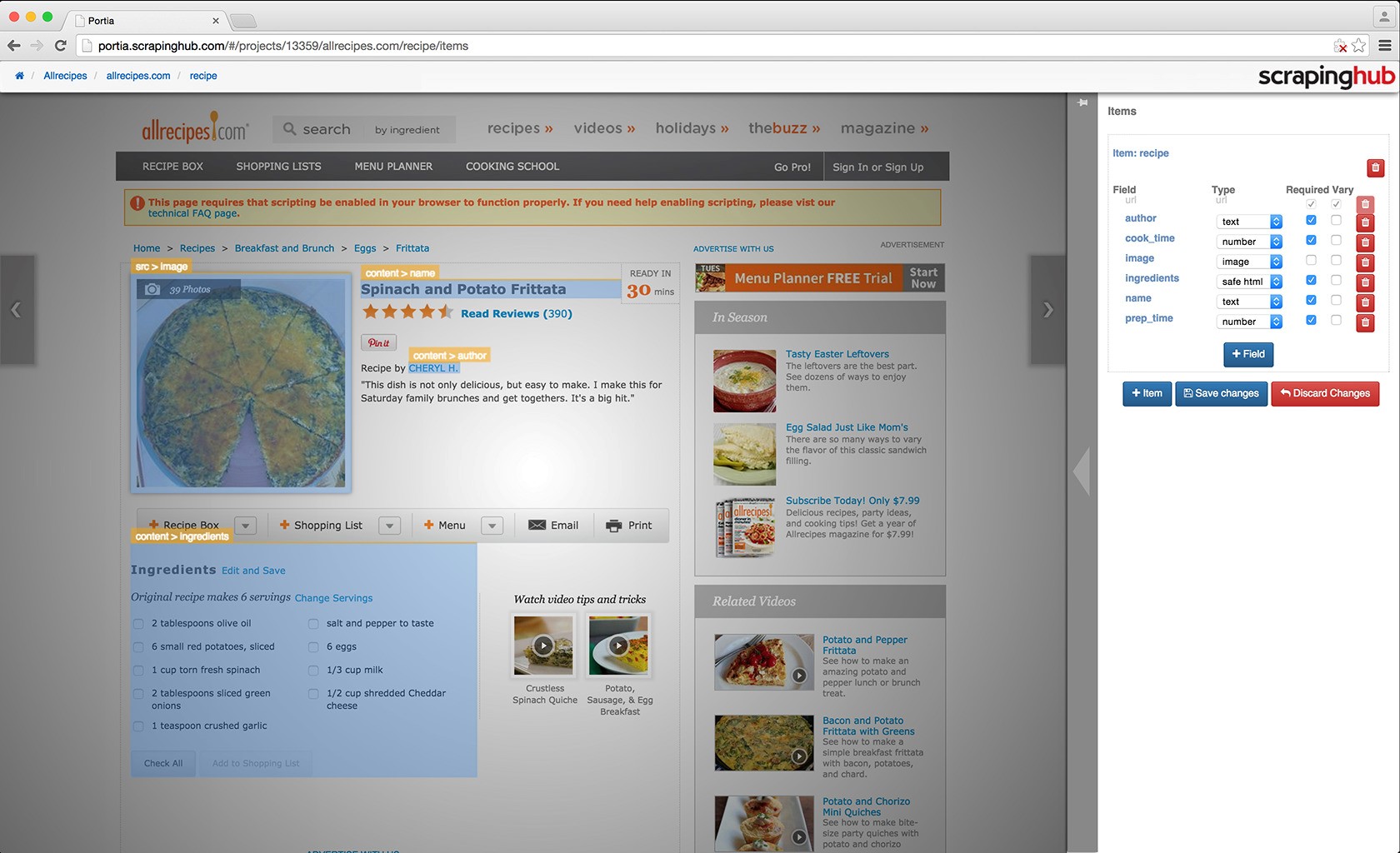 Скриншот 4 программы Portia