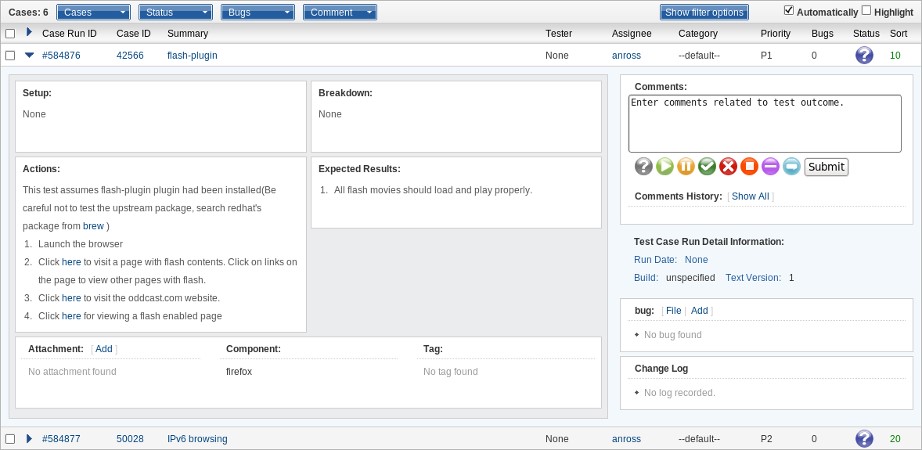 Скриншот 4 программы Kiwi TCMS