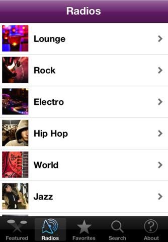 Скриншот 2 программы Jamendo