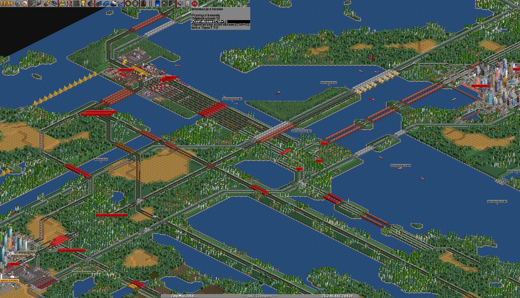 Скриншот 2 программы OpenTTD