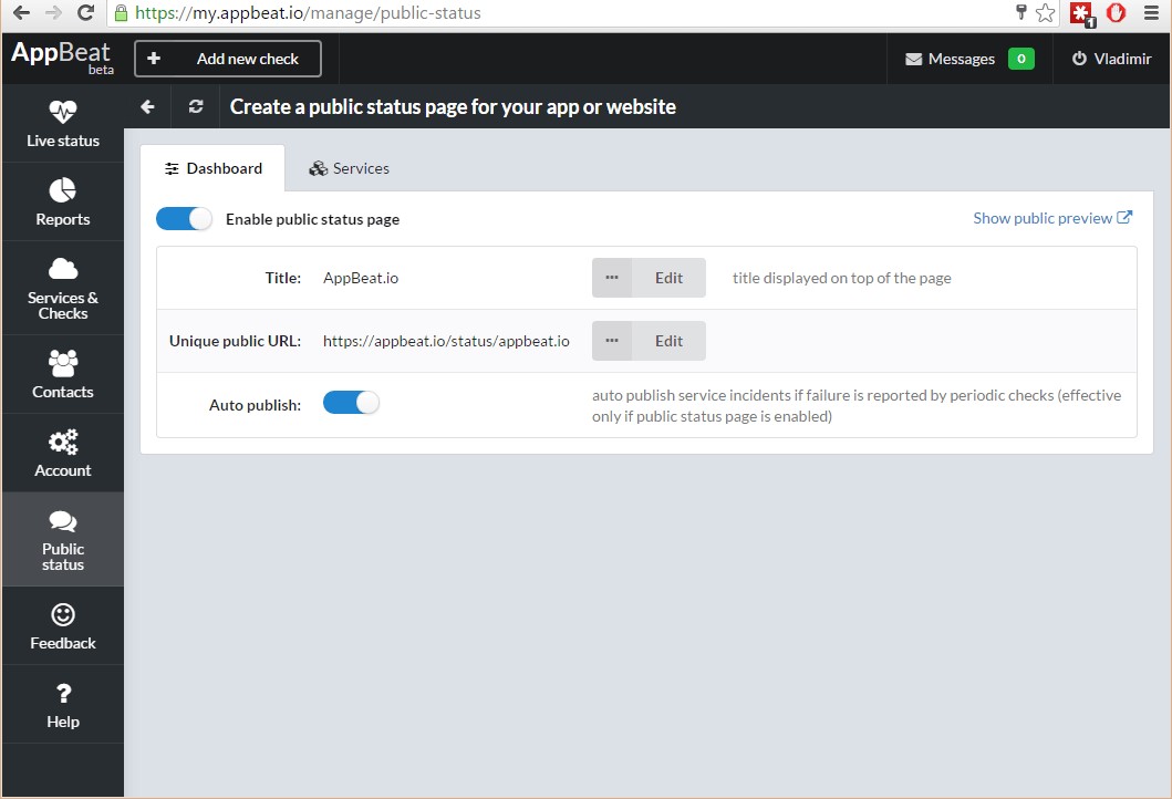 Скриншот 3 программы AppBeat