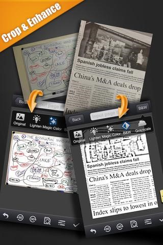 Скриншот 4 программы CamScanner