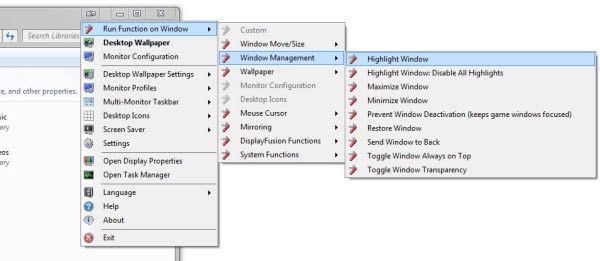 Скриншот 4 программы DisplayFusion