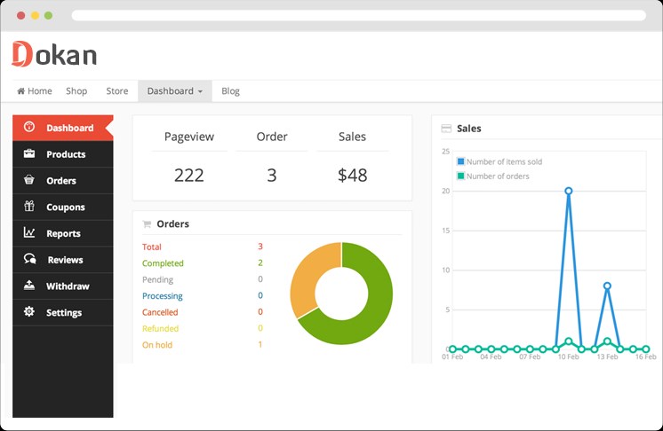 Скриншот 2 программы Dokan Multivendor Marketplace