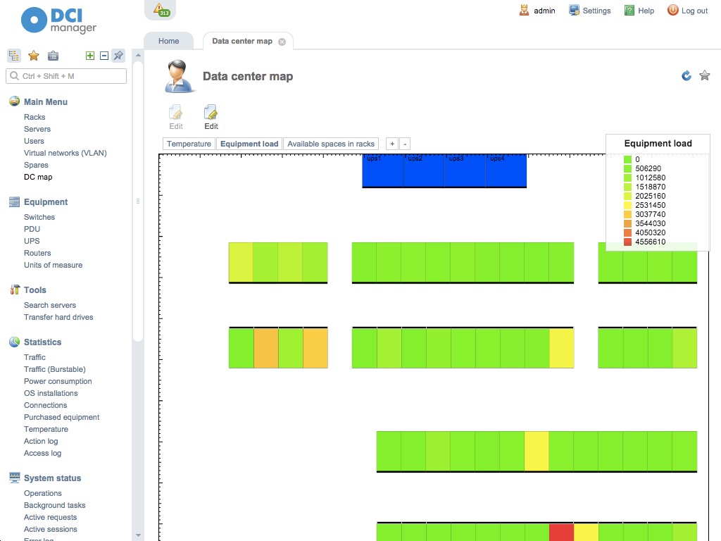 Скриншот 3 программы DCImanager