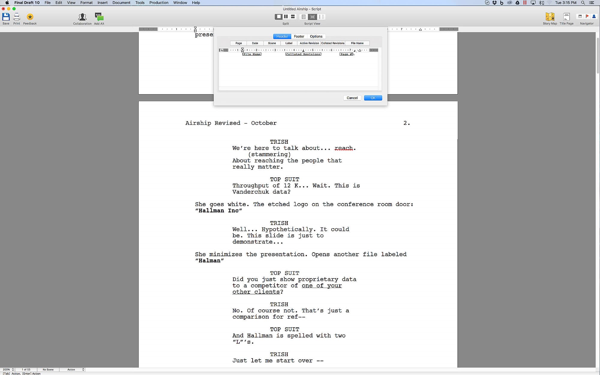 Скриншот 6 программы Final Draft