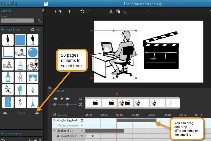 Скриншот 2 программы Moovly