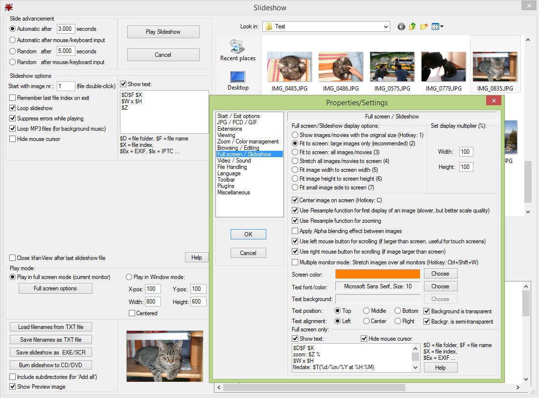 Скриншот 5 программы IrfanView
