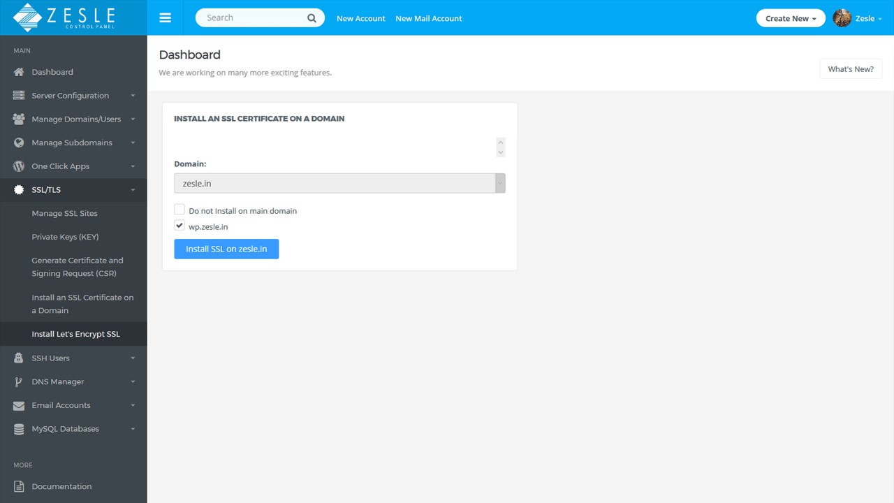 Скриншот 3 программы ZesleCP