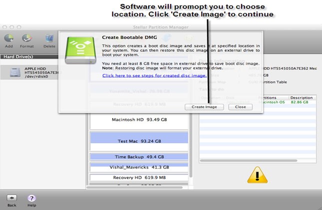 Скриншот 2 программы Stellar Partition Manager