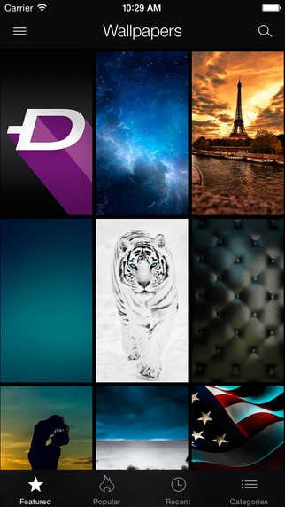 Скриншот 2 программы Zedge