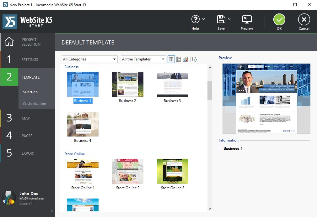 Скриншот 2 программы Website X5