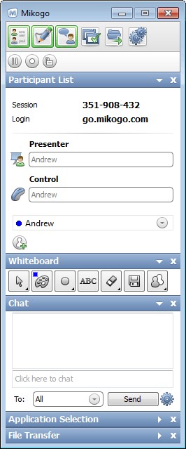 Скриншот 3 программы Mikogo