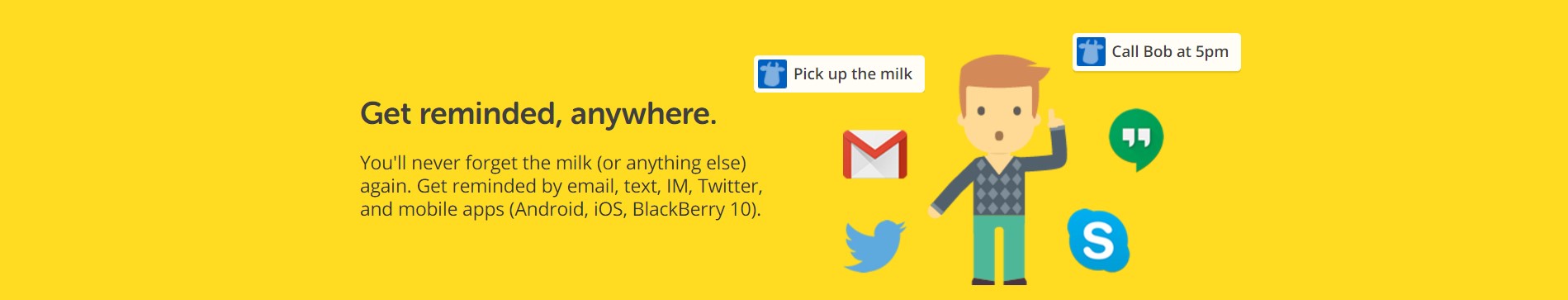 Скриншот 5 программы Remember The Milk