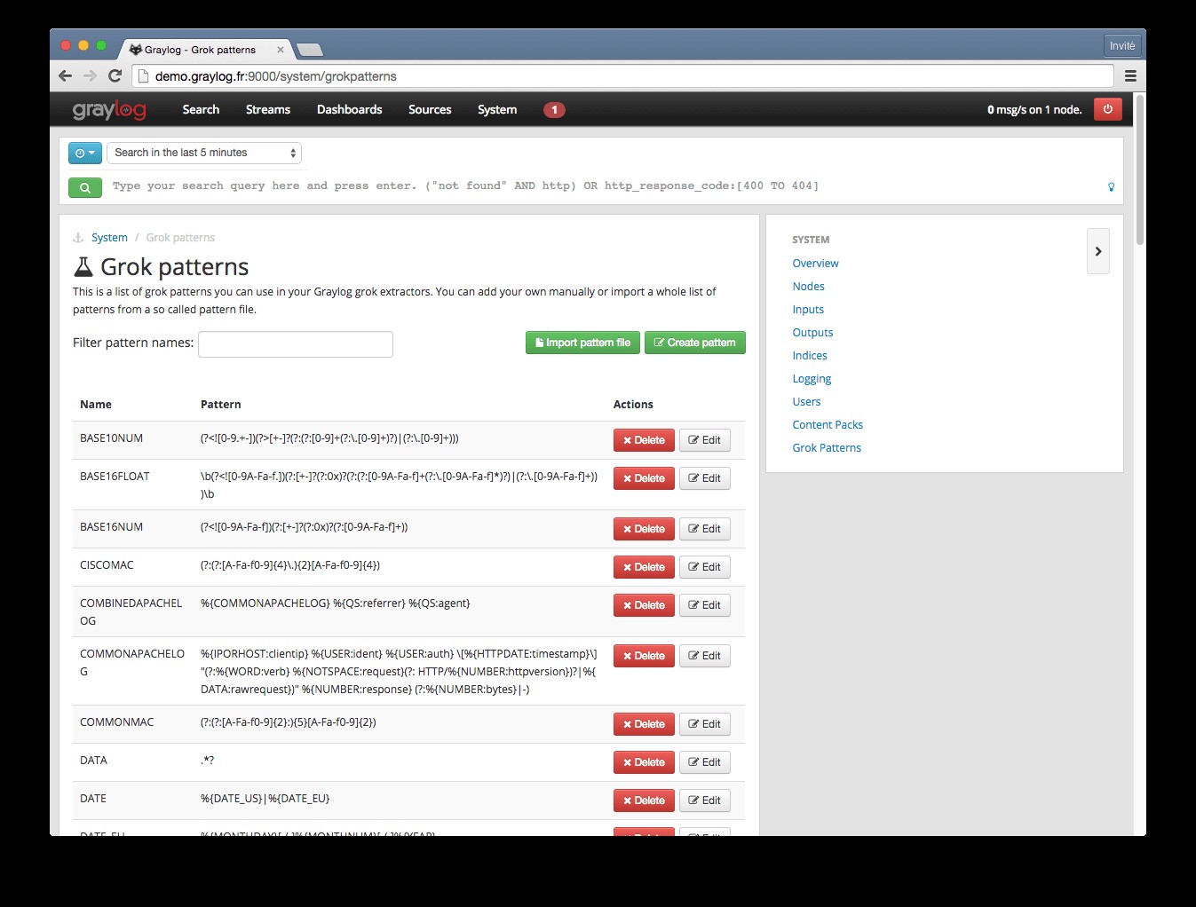 Скриншот 3 программы Graylog