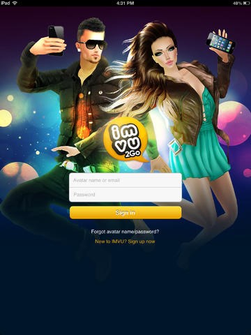 Скриншот 3 программы IMVU 2Go