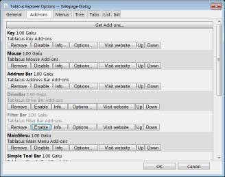 Скриншот 2 программы Tablacus Explorer