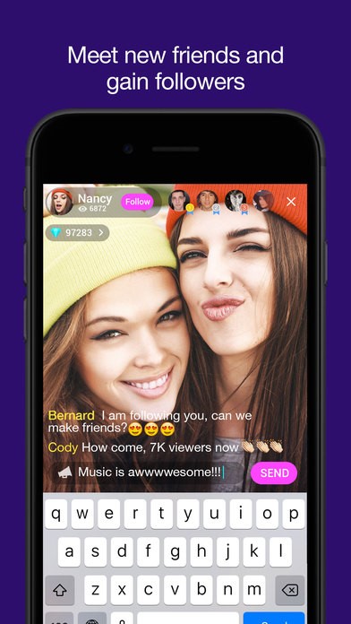 Скриншот 3 программы Live.me