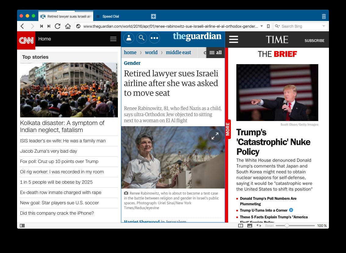 Скриншот 5 программы Vivaldi Browser