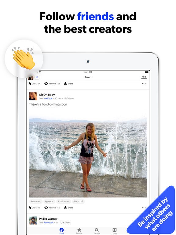 Скриншот 4 программы Coub