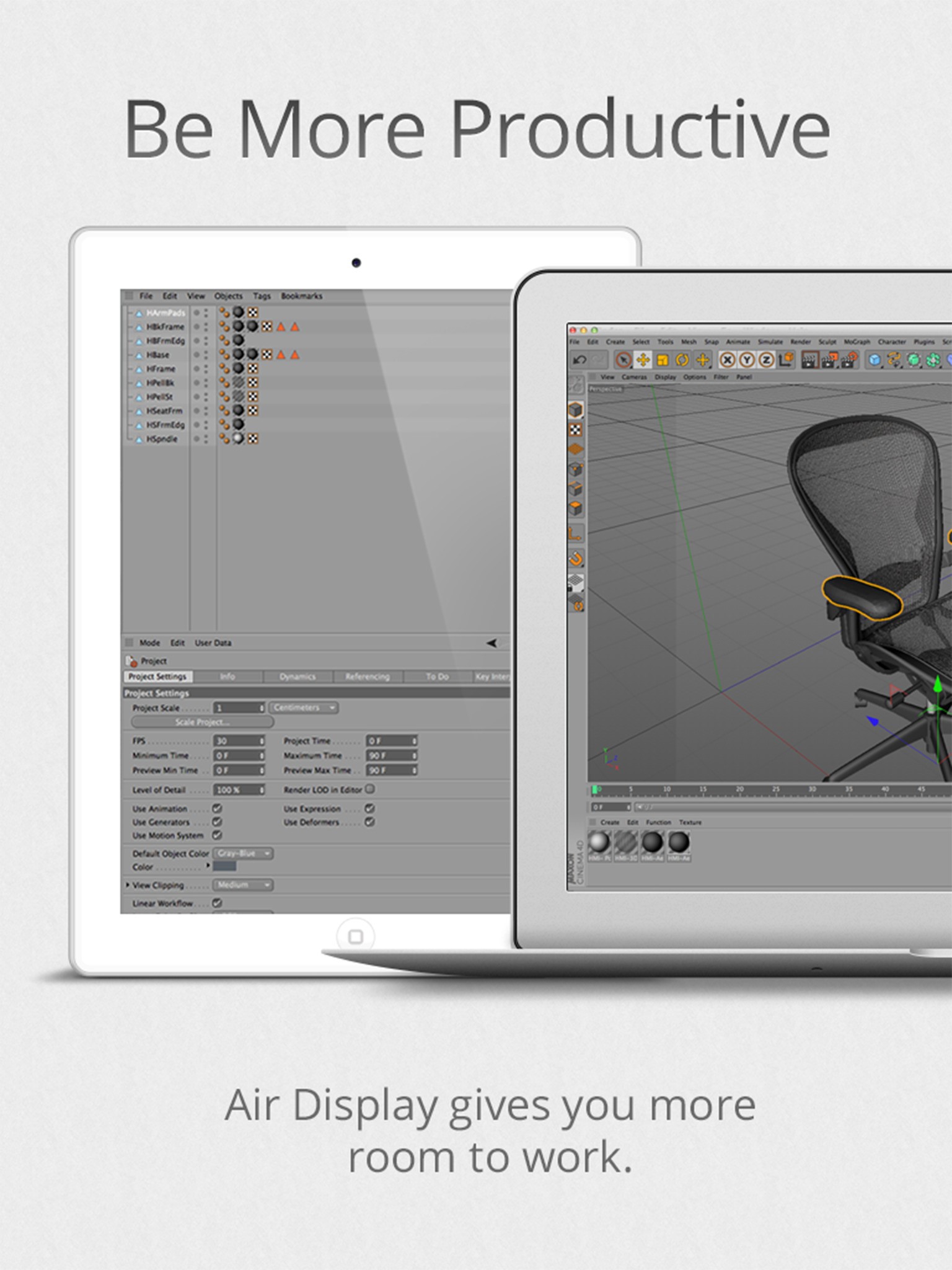 Скриншот 3 программы Air Display