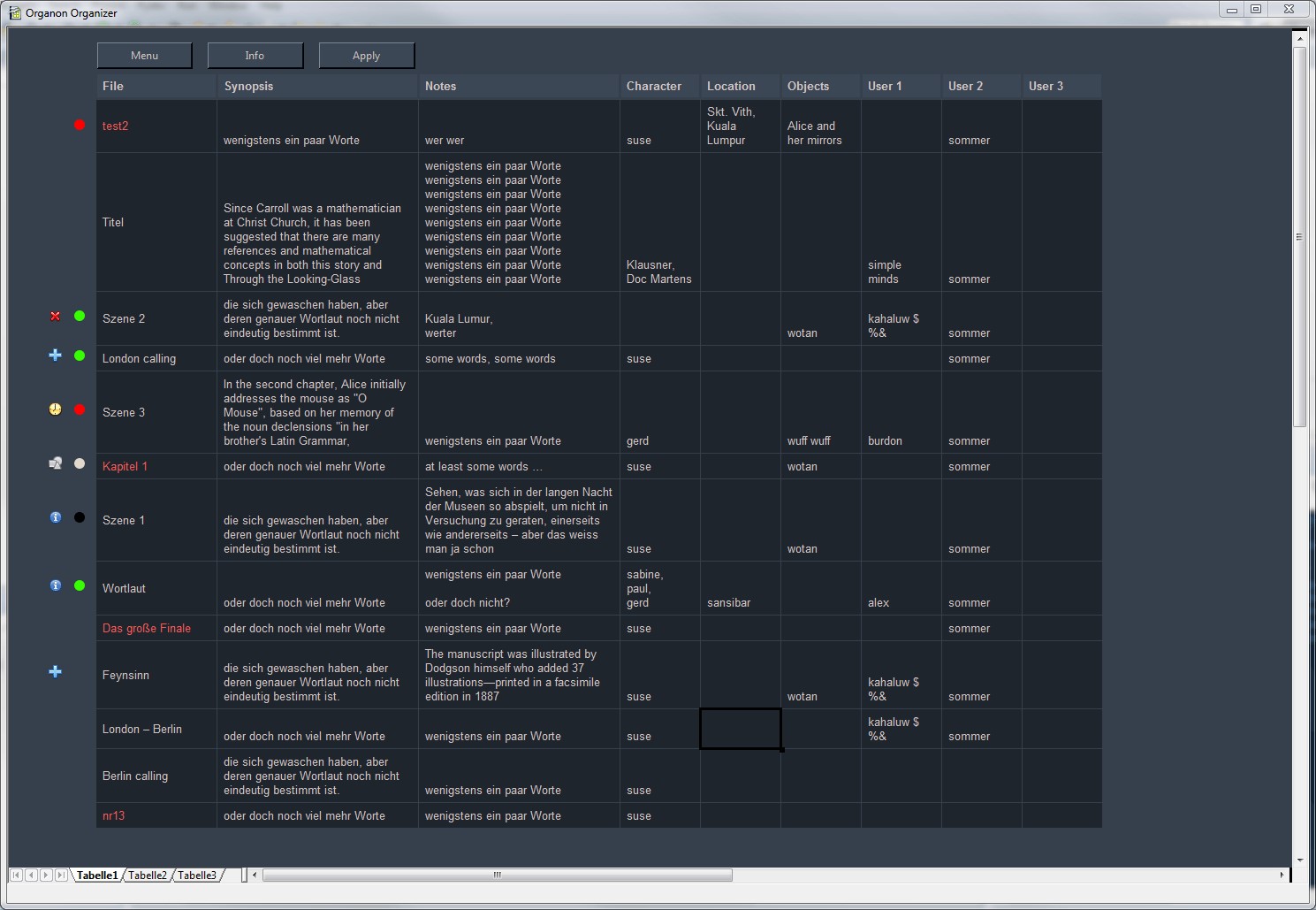 Скриншот 6 программы Organon