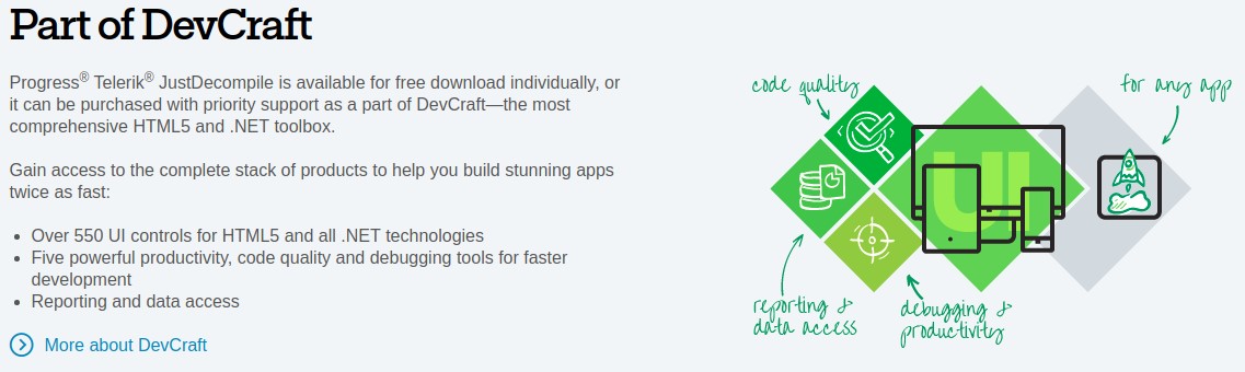 Скриншот 5 программы Telerik JustDecompile