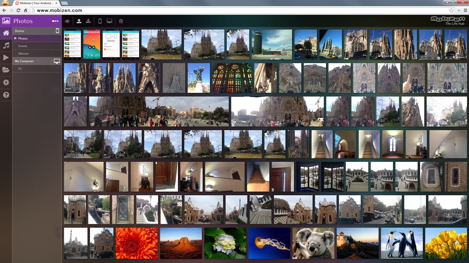 Скриншот 3 программы Mobizen