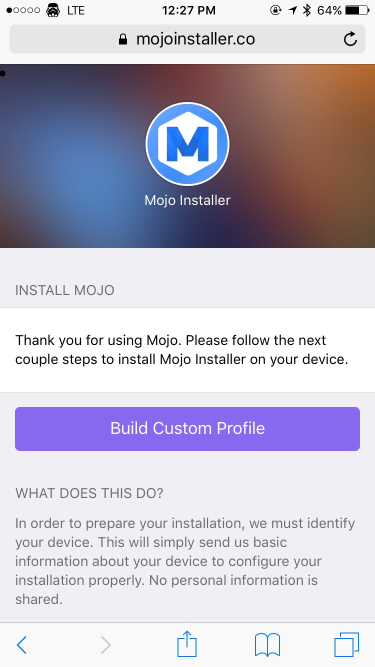 Скриншот 1 программы Mojo Installer