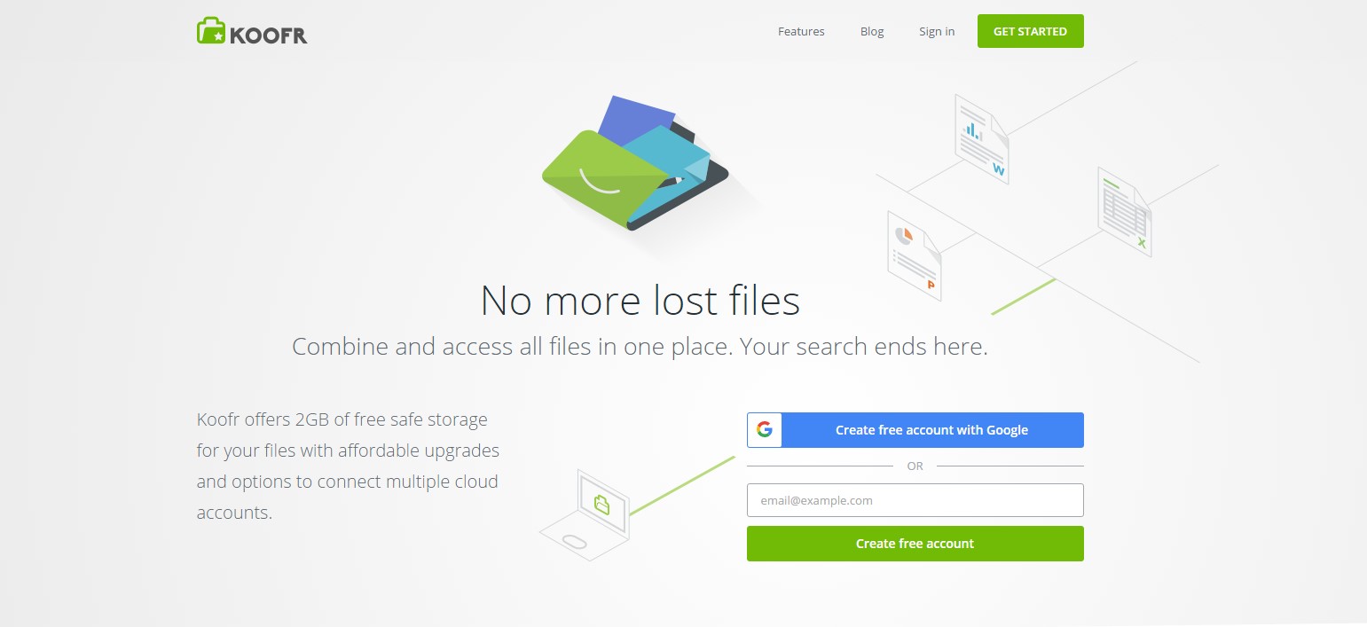 Скриншот 4 программы Koofr