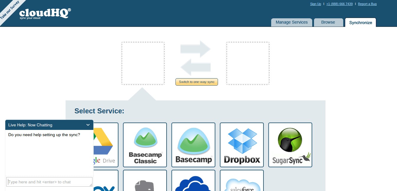 Скриншот 3 программы CloudHQ