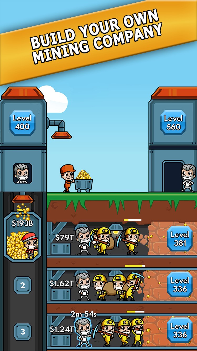 Скриншот 2 программы Idle Miner Tycoon