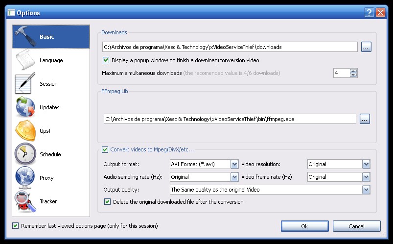 Скриншот 2 программы xVideoServiceThief