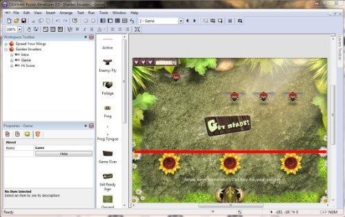 Скриншот 3 программы ClickTeam Fusion