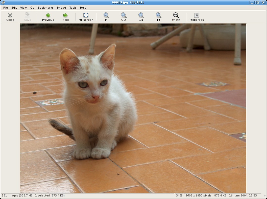 Скриншот 4 программы gThumb