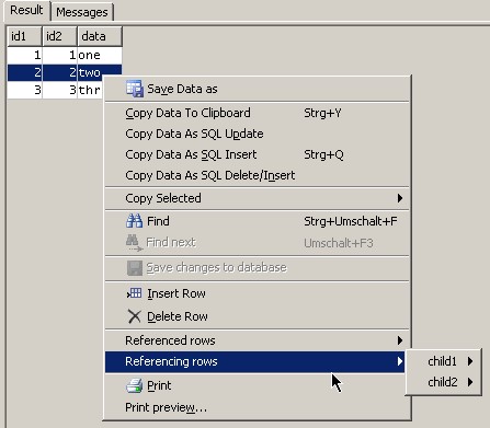 Скриншот 3 программы SQL Workbench/J