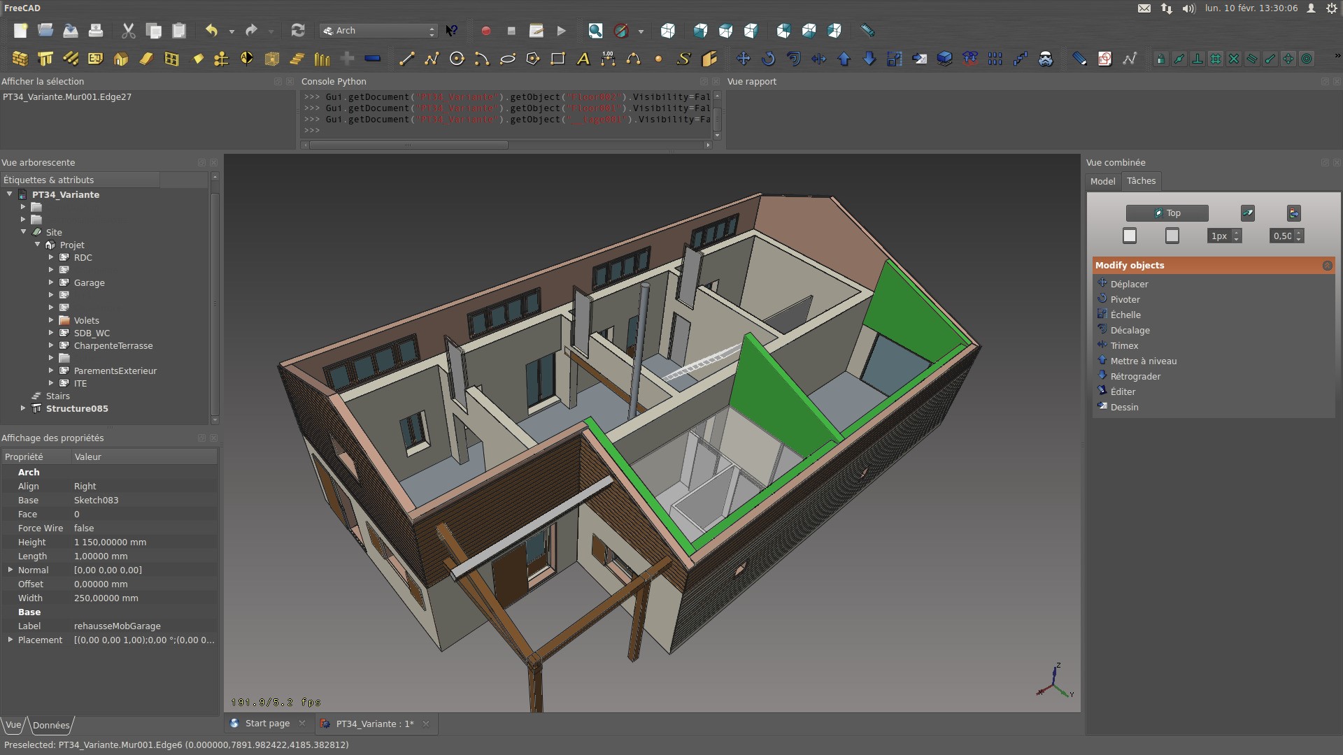 Скриншот 4 программы FreeCAD