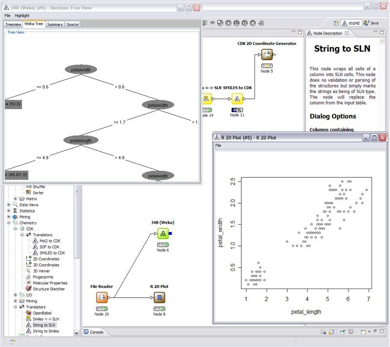 Скриншот 2 программы KNIME
