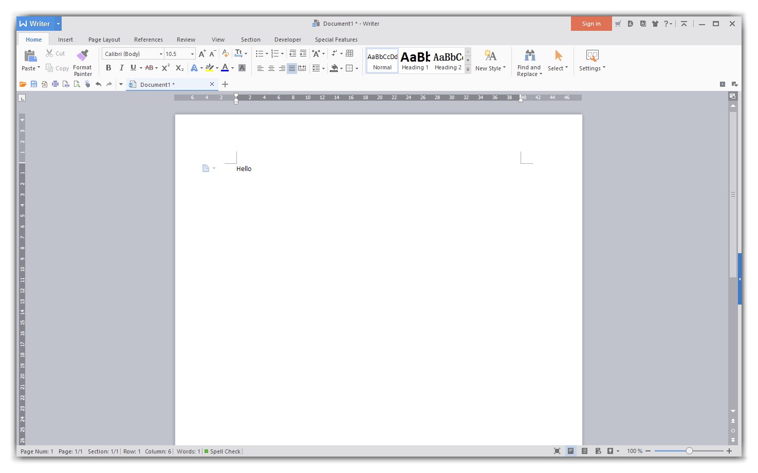Скриншот 4 программы WPS Office