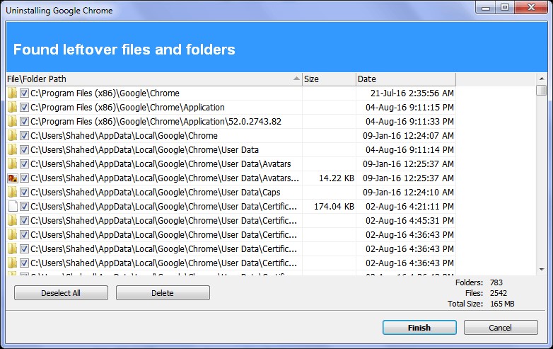 Скриншот 3 программы Revo Uninstaller