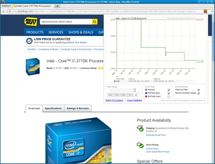 Скриншот 2 программы Camelcamelcamel
