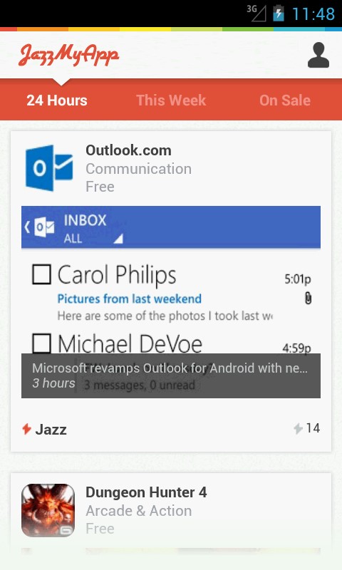 Скриншот 2 программы JazzMyApp