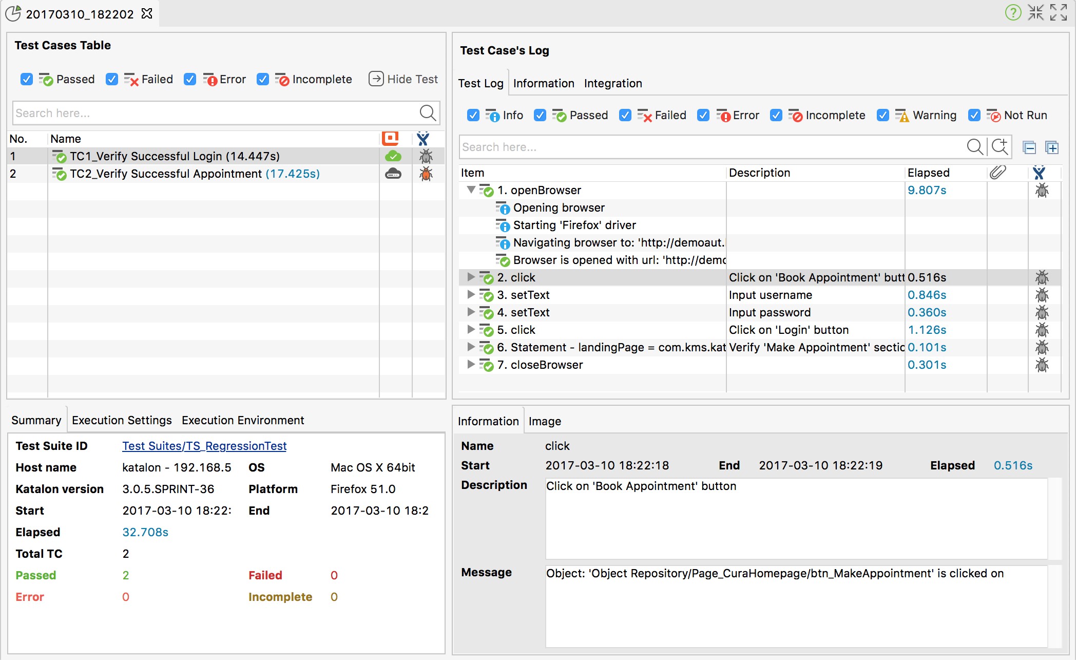 Скриншот 4 программы Katalon Studio
