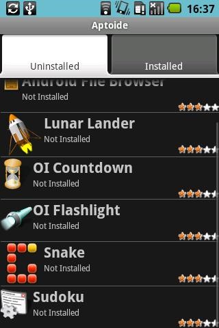 Скриншот 3 программы Aptoide