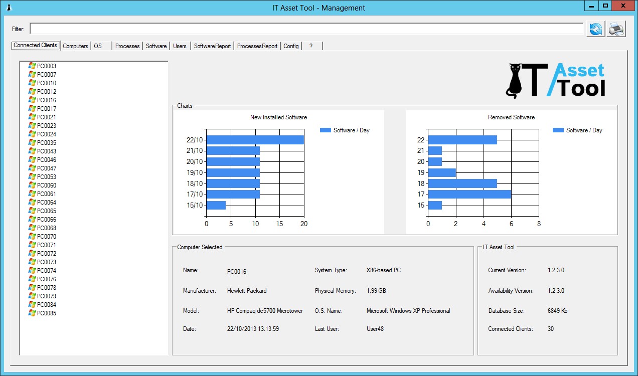 Скриншот 3 программы IT Asset Tool