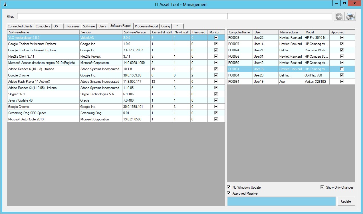 Скриншот 4 программы IT Asset Tool